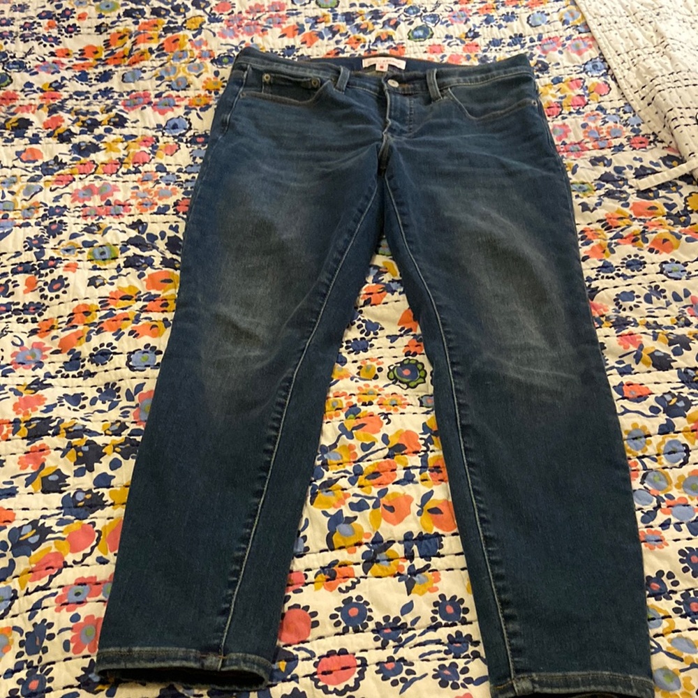 Luck Brand Ava Mid Rise Skinny jeans